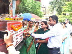 दुर्ग में मिलेट्स व्यंजनों की मोबाइल फूड वैन का शुभारंभ