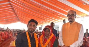 सामूहिक विवाह कार्यक्रम में शामिल हुए राज्यपाल