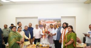 लोकसभा अध्यक्ष श्री ओम बिरला का रायपुर में भव्य स्वागत; सांसद बृजमोहन अग्रवाल ने आयोजित की ‘हाई टी