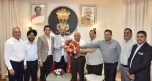राज्यपाल श्री डेका से निजी विश्वविद्यालयों के पदाधिकारियों ने की भेंट