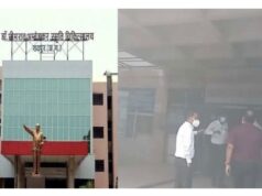 रायपुर : मेकाहारा अस्पताल के इमरजेंसी वार्ड में लगी आग