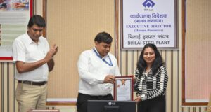 संगठनात्मक क्षमता विकास में उत्कृष्ट योगदान के लिए भिलाई इस्पात संयंत्र में ‘लर्निंग चैंपियंस’ सम्मानित