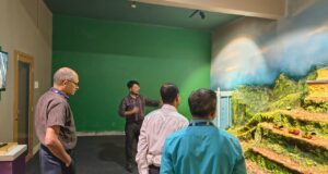 इसरो के वैज्ञानिकों ने किया जिला विज्ञान केंद्र दंतेवाड़ा का भ्रमण
