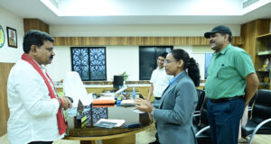 उप मुख्यमंत्री श्री विजय शर्मा ने राष्ट्रपति भवन से आमंत्रण मिलने पर रेणुका गोस्वामी को दी बधाई