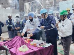 एसएमएस-3 में इन-हाउस तकनीकी विशेषज्ञता से विकसित नवीन लांस जाम कटिंग कॉम्प्लेक्स का लोकार्पण