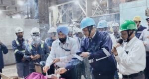एसएमएस-3 में इन-हाउस तकनीकी विशेषज्ञता से विकसित नवीन लांस जाम कटिंग कॉम्प्लेक्स का लोकार्पण
