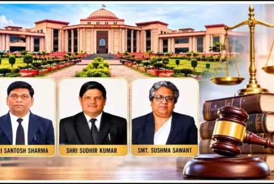 छत्तीसगढ़ हाई कोर्ट को मिले तीन नए जज, राष्ट्रपति की मंजूरी के बाद केंद्र ने जारी की नियुक्ति अधिसूचना