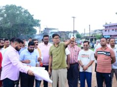 रायगढ़ की बदलेगी तस्वीर: विकास परियोजनाओं का वित्त मंत्री श्री ओ.पी.चौधरी ने किया मैराथन निरीक्षण