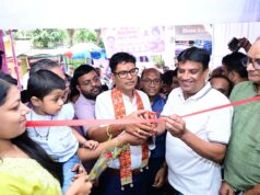 रायगढ़ में श्रीकृष्ण जन्माष्टमी मेले के अवसर पर विशाल भंडारे का आयोजन