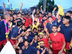 उप मुख्यमंत्री एवं कवर्धा विधायक श्री विजय शर्मा कवर्धा में आयोजित दही हांडी उत्सव में हुए शामिल