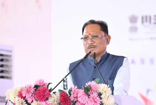 राज्योत्सव स्थल का अधिकारियों ने किया निरीक्षण, तैयारियों एवं व्यवस्थाओं के संबंध में की चर्चा