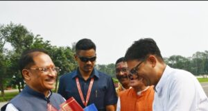 रायगढ़ पहुंचने पर मुख्यमंत्री श्री विष्णुदेव साय का हुआ भव्य स्वागत