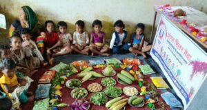 बैगा बाहुल्य अंचल की 135 आंगनबाड़ियों में एक साथ सजा ‘आंगन मिलन सेवा’