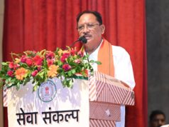 प्रधानमंत्री श्री नरेंद्र मोदी के नेतृत्व में सशक्त और विकसित भारत का हो रहा निर्माण : मुख्यमंत्री श्री विष्णु देव साय